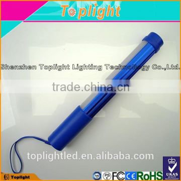 double side shine 5w RGB led flashlight with usb charger