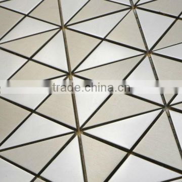 304# Silver mix Gold Stainless Steel Mosaic MFS-071