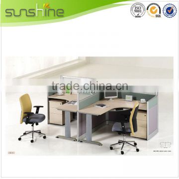 Free Style Office 2 People Workstation Desk Devider