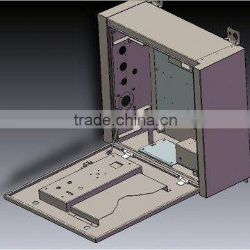 Indoor outdoor wood meter box