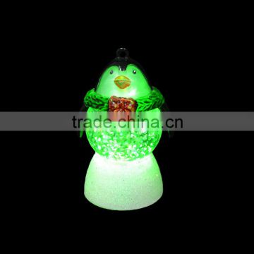 LED battery operated color changing fashionale christmas decoration penguin night light