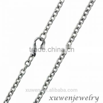 1.5mm 16inch rolo stainless steel link chain with lobster clasps