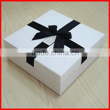 Top Grade ! High Quality Hot Sale Custom Printed White Paper Scarf Packaging Box Wholesale