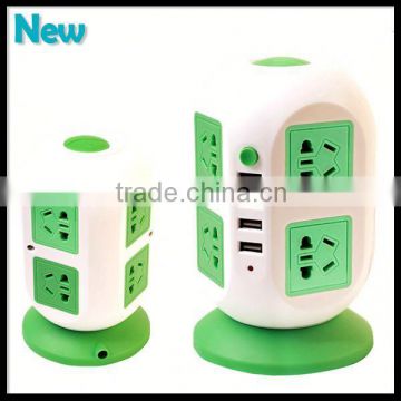 Cheap Ground Universal Vertical Power Socket Snap-In