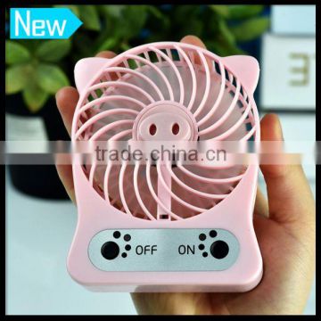 Eco-Friendly Manual Portable Battery Operated Mini Fan
