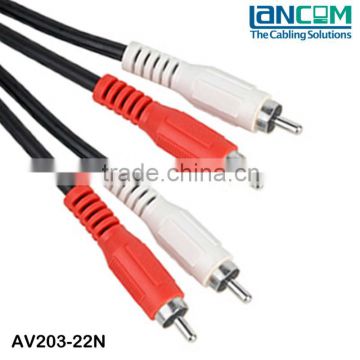 Different Length Lower Price High Speed RCA Analog Audio Cable M/M