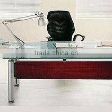 Tempered Glass Platform For Office Desk