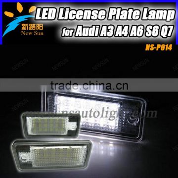 Error Free Led License Plate Light Lamp Led License Plate Lamp For AUDI A3 A4 A6 A8 Q7