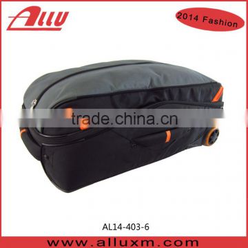 2014 New style racing gear bag with wheels