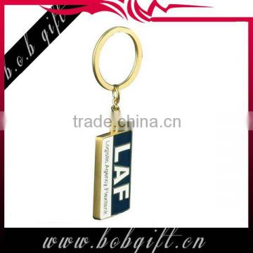 high quality alloy keychain/ custom logo enamal key chain
