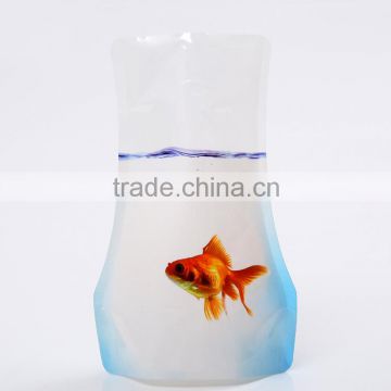 Clear Plastic Foldable Vase for Gift, Promotion And Decoration Vase Plastic