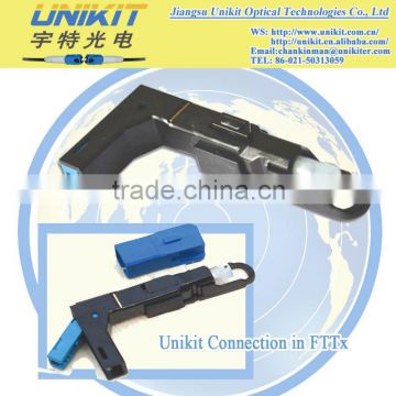 SC Type Mini Fiber Optic Fast Connector ~UNIKIT M-RSC250P-L Optical Equipment