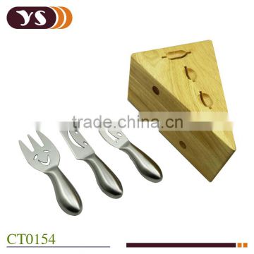 Wholesale 3 Pieces Set Cheese knife with stainless steel handles