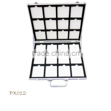 cheap aluminum display case/stone samples display case/marble display case/granite tile display case PX012