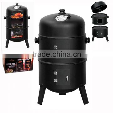 Grills Type and Barrel,Easily Assembled Feature Charcoal smoker grill