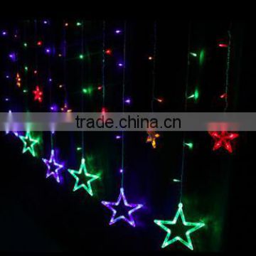 Holiday star style low voltage string lights