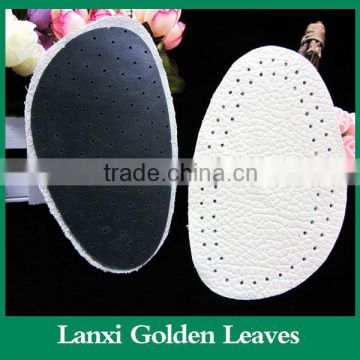 Genuine white leather and latex care foorfoot shoe cushion
