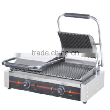Stainless Steel Non-Stick Sandwich Press Panini Grill/ Electric Contact Grill