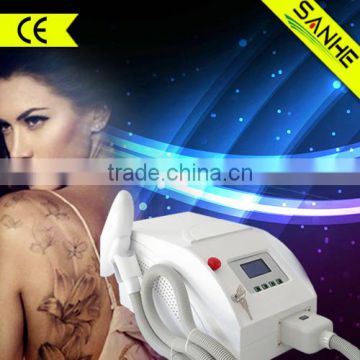 Hori Naevus Removal Sanhe Beauty Super Tattoo Removal Machine Q Switch ND YAG Laser/ Wrinkle Removal Device 1-10Hz