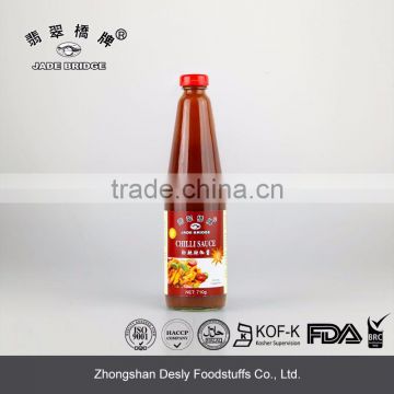 Extra hot chili sauce 710g glass bottle