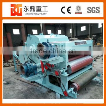Industrial wood chipping machine drum type wood chipper for sale