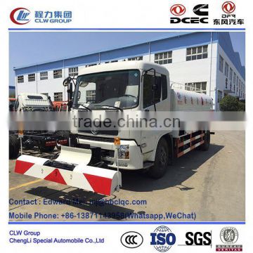 Dongfeng 4*2 4*4 type 180 hp~210 hp 9 ton heavy duty sweeper