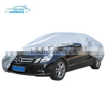 Hatchback Car Cover Automatic with SilverI Coating Polyester