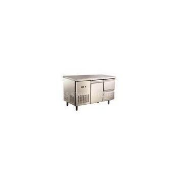 One Door Two Drawers Stainless Steel Freezer For Meat Storage , 225L