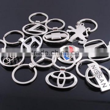 Promotion Metal Spinning Key Ring,Custom Keychain/ Custom Brand Car Metal Keychain/ Bulk Cheap Custom Keychain
