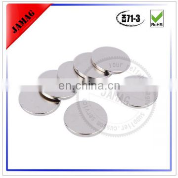super strong thin neodymium 20mm disc magnets