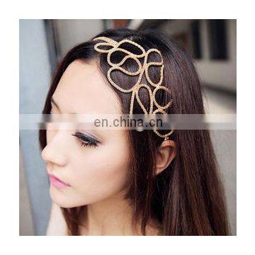 fashion hair accessories fancy Head Chain metal Headband girls gold chain  hair band for ladies of Hair ornaments Hair accessories from China  Suppliers - 158649018