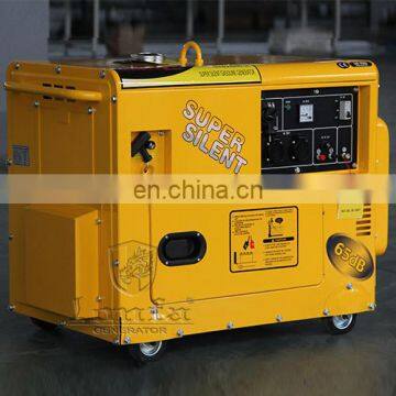 Super Silent 5000W 13 HP Engine Honda GX390 Generator Gasoline