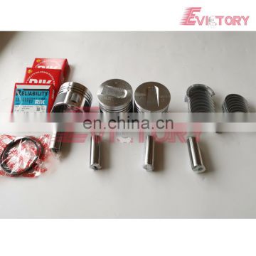 For Mitsubishi S3L S3L2 PISTON WITH RING with main bearing
