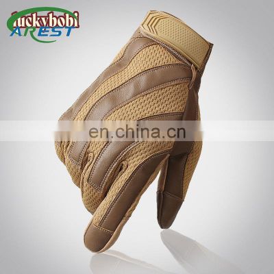 Outdoor Riding Motorcycle Gloves Mountaineering Non-slip Fitness Sports Driving Leather Racing Gloves Motorcycle Racing Biker