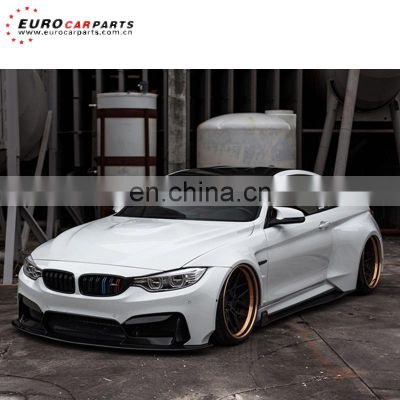 M4 body kits for F82 M4 2015y~ to M4 wide edition body kits with carbon fiber