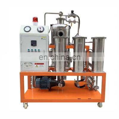 100LPM Anti-explosion Turbid Cooking Oil Refining Unit/Black Olive Oil purifier machine COP-Ex-100