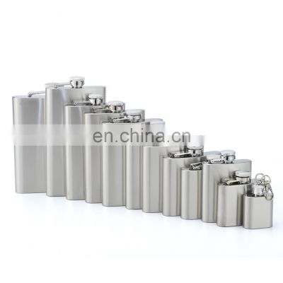 Wholesale1 2 3 4 5 6 7 8 9 10 18 64oz Alcohol Bottle Whisky Wine Pot Square Insulated Stainless Steel Hip Flask
