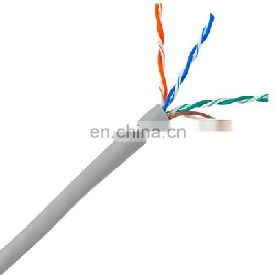 Shenzhen High Quality Lan Cable tia/eia 568-b UTP CAT5E CCA 24AWG ETHERNET CABLE
