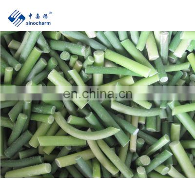 Sinocharm New Season BRC A Approved Frozen Garlic Sprout Cuts IQF Spring Garlic Sprout