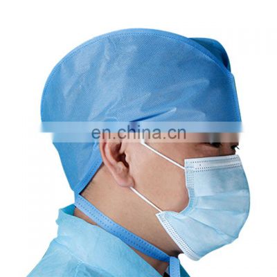 Hot sale disposable non woven bouffant cap making machine surgical doctor nurse cap