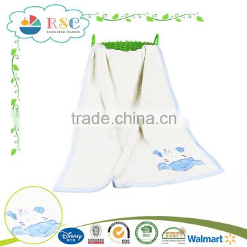 Best price high class Embroidered baby blanket for sale