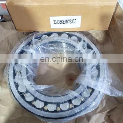 Buy spherical roller bearing 23136KEMW33C3 size 180*300*96mm 23136 23136KEM W33C3 bearing in stock