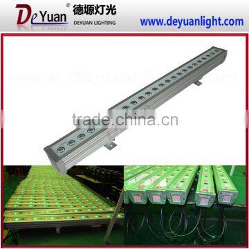 China dmx led light bar 18pcs*3w RGB 3 in 1 ip65 led wall washer