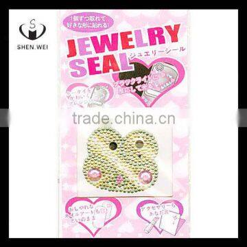 rhinestone diamond mobile phone crystal stickers