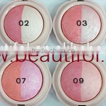 Looks natural silky smooth cute blusher easy to apply and removal
