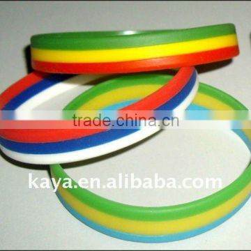 Promotional gift soft plastic Bracelet