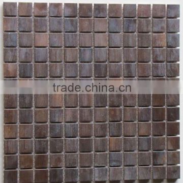 YX-MS11 copper metal mosaic, decorate hotel, hall, club wall, wallpaper,construction material, Foshan tile