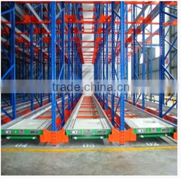 High Density Adjustable Automatic Radio Shuttle Racking For Warehouse