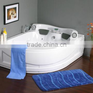 SUNZOOM corner bathtub with pillows,modern colored bathtubs,jet bath spa