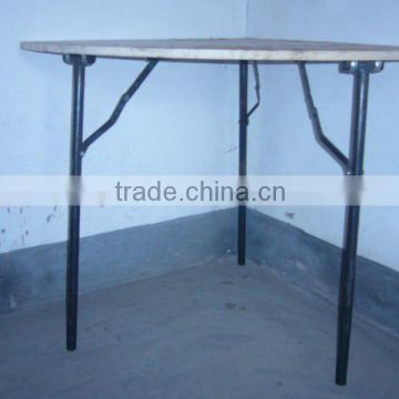 folding wooden corner table